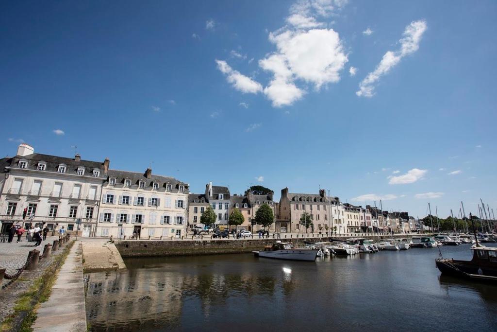 Vue Imprenable Sur Le Port, Charmant Et Clair! Vannes Exterior foto